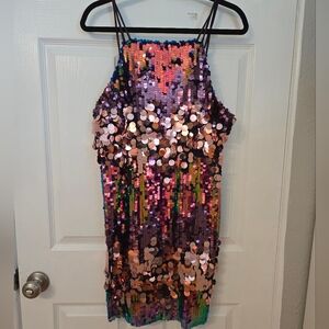 Mermaid sequence dress